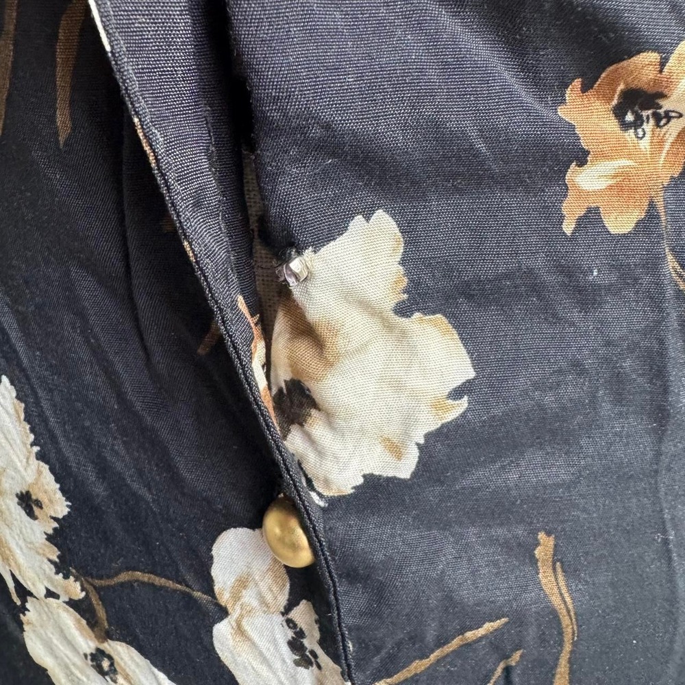 Caroline Wells Collection Rayon Floral Maxi Dress - Picture 3 of 8